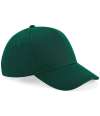 BB18 B18 Beechfield Ultimate 6 Panel Cap Bottle Green colour image